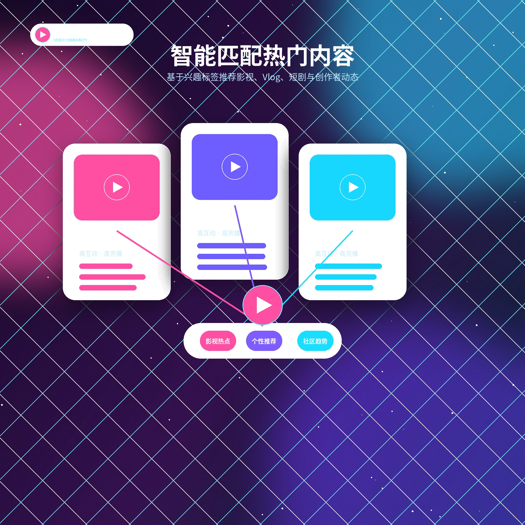 糖心vlog兴趣标签与推荐